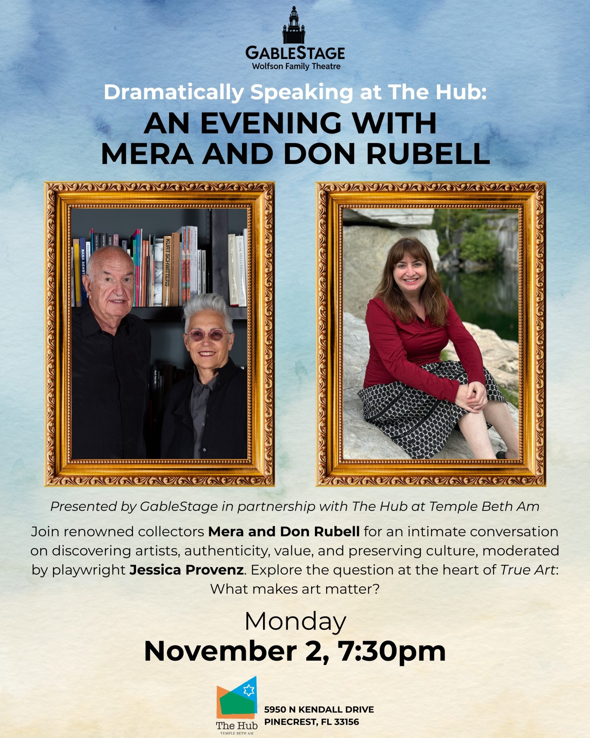 Dramatically Speaking: An Evening With Mera And Don Rubell 1